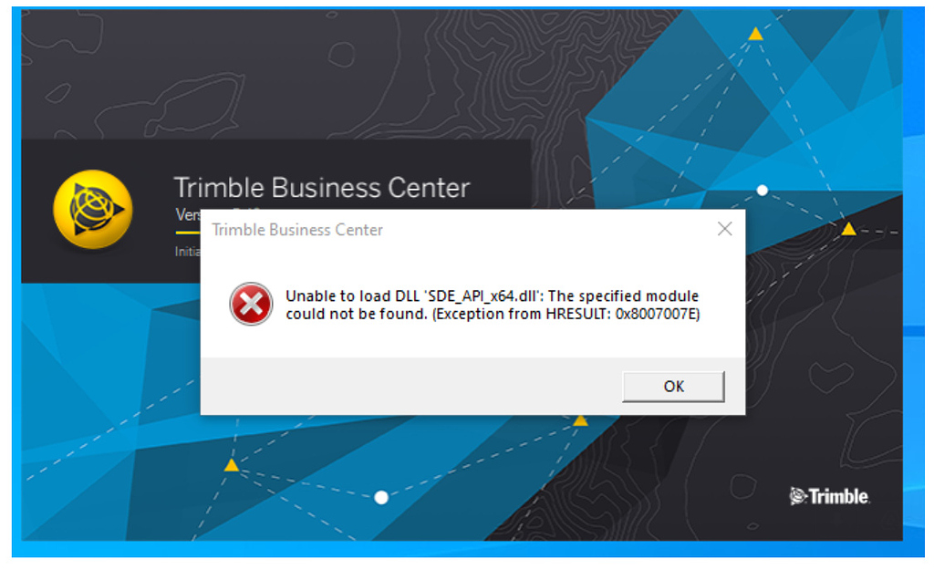 Unable to load DLL 'SDE_API_x64.dll Error - Trouble Shooting - Test ...
